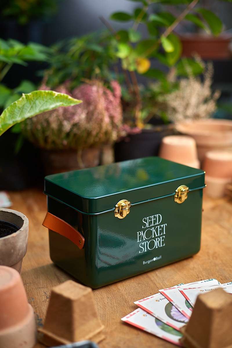 Burgon & Ball Frøboks Heritage Green